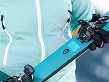 Moteriškos ski touring slidės