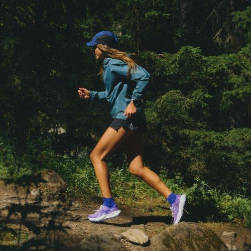 Moteriški bėgimo bateliai ASICS Trabuco 14 black/amethyst