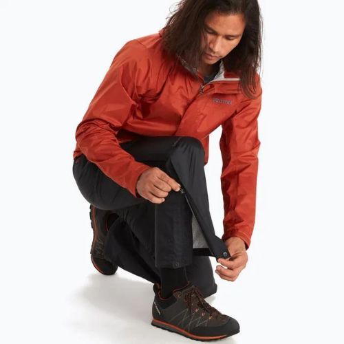 Marmot PreCip Eco Full Zip vyriškos kelnės nuo lietaus juodos spalvos 41530