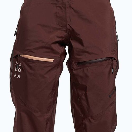 Moteriškos slidinėjimo kelnės Maloja W'S MaleachiM brown 32102