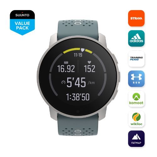 Suunto 9 Peak pilkas SS050524000 laikrodis