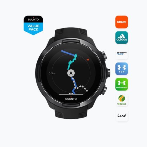 Suunto 9 BARO laikrodis juodas SS050019000