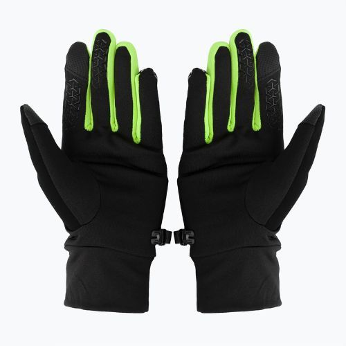 Viking Orton daugiafunkcinės pirštinės juoda/geltona 140/20/3300