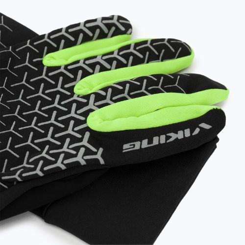 Viking Orton daugiafunkcinės pirštinės juoda/geltona 140/20/3300