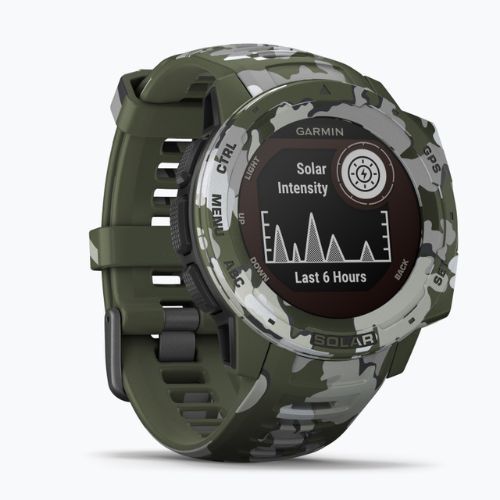 Laikrodis Garmin Instinct Solar Camo Edition green 010-02293-06