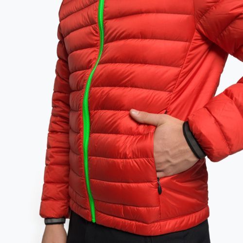 Vyriška slidinėjimo striukė Rossignol Verglas Hero Hood neon red