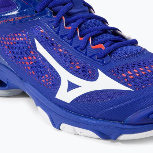 Vyriški tinklinio bateliai Mizuno Wave Lightning Z5 Mid blue V1GA190500