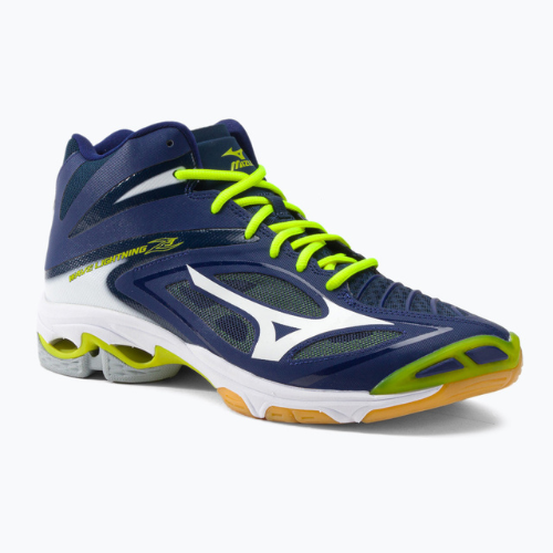 Vyriški tinklinio bateliai Mizuno Wave Lightning Z3 Mid blue V1GA170571