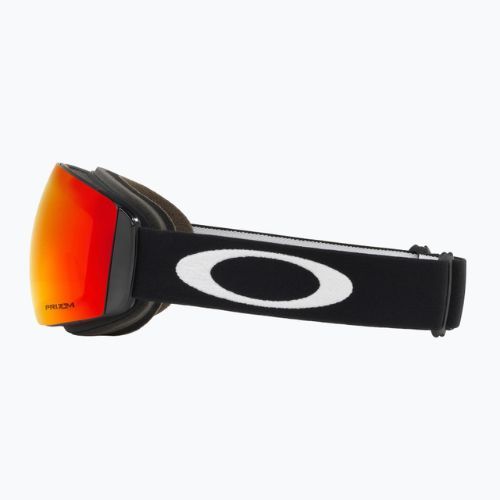 Oakley Flight Deck matiniai juodi/prizm snow torch iridium slidinėjimo akiniai OO7064-39