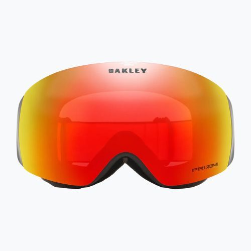 Oakley Flight Deck matiniai juodi/prizm snow torch iridium slidinėjimo akiniai OO7064-39