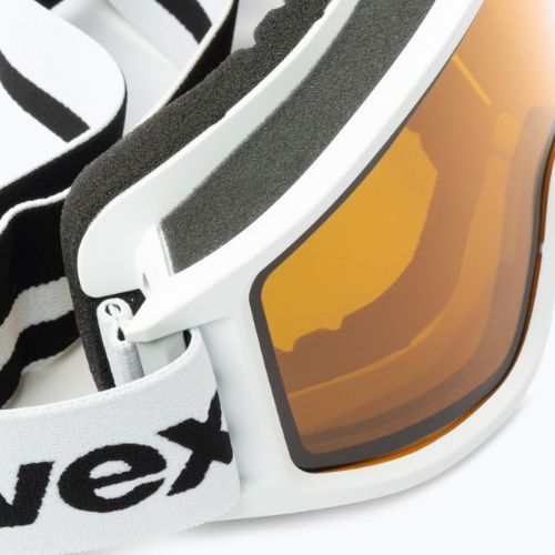 Slidinėjimo akiniai UVEX G.gl 3000 LGL white/lasergold lite blue 55/1/335/10