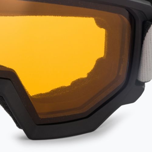 Slidinėjimo akiniai UVEX Athletic LGL black/lasergold lite clear 55/0/522/22