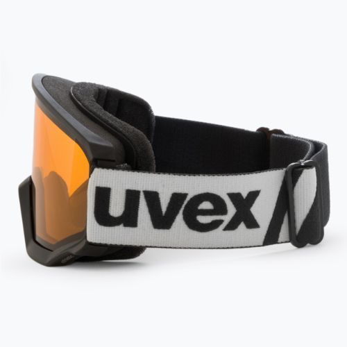 Slidinėjimo akiniai UVEX Athletic LGL black/lasergold lite clear 55/0/522/22