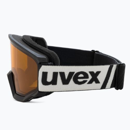 Slidinėjimo akiniai UVEX Athletic LGL black/lasergold lite blue 55/0/522/20