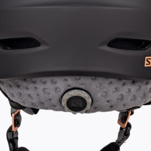 Salomon Mirage moteriškas slidinėjimo šalmas juodas L39919700