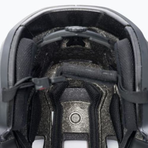 Alpina Rootage Evo juodas matinis dviratininko šalmas