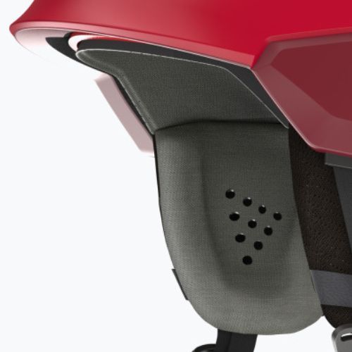 Vyriškas slidinėjimo šalmas Atomic Revent + LF raudonas