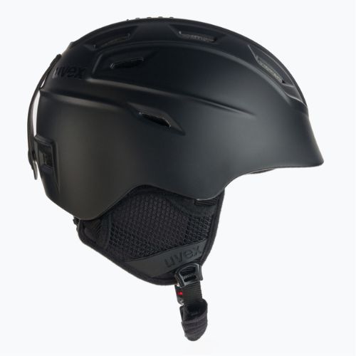 UVEX slidinėjimo šalmas Fierce black 56/6/225/20