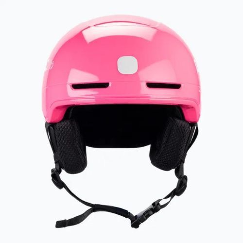 Vaikiškas slidinėjimo šalmas POC POCito Obex MIPS fluorescencinės rožinės spalvos