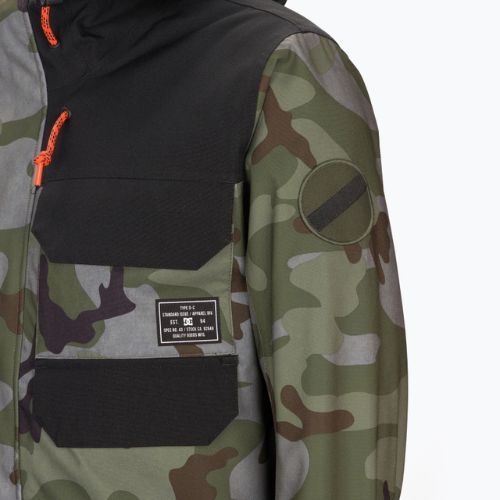 Vyriška DC Haven woodland camo castlerock snieglenčių striukė