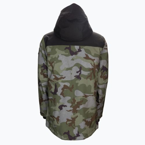 Vyriška DC Haven woodland camo castlerock snieglenčių striukė