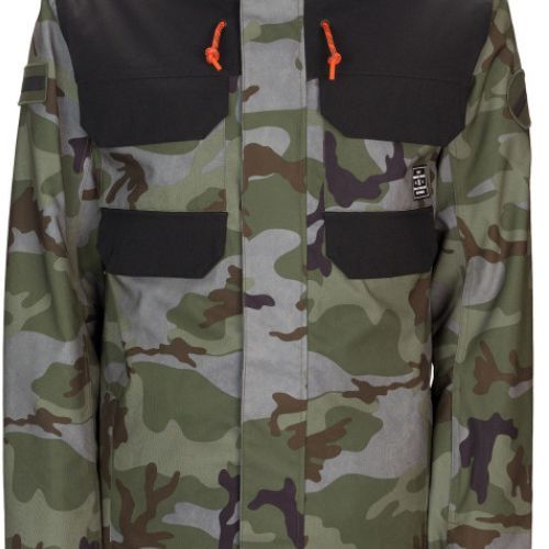 Vyriška DC Haven woodland camo castlerock snieglenčių striukė