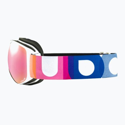 Julbo Pioneer balti/rožiniai/blyksniai rožiniai slidinėjimo akiniai J73119109