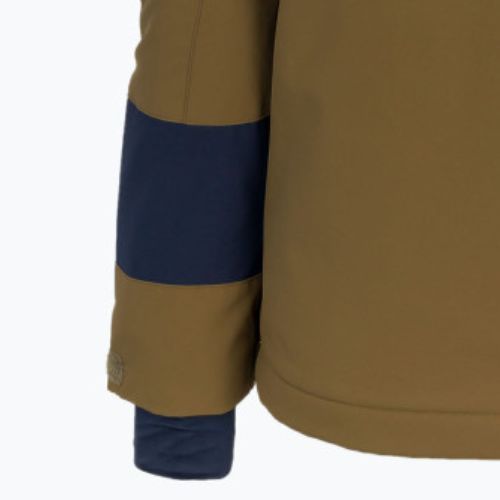 Quiksilver Steeze žalia vaikiška snieglenčių striukė EQBTJ03124