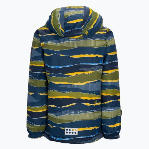 Vaikiška slidinėjimo striukė LEGO Lwjebel 727 žalia 11010206