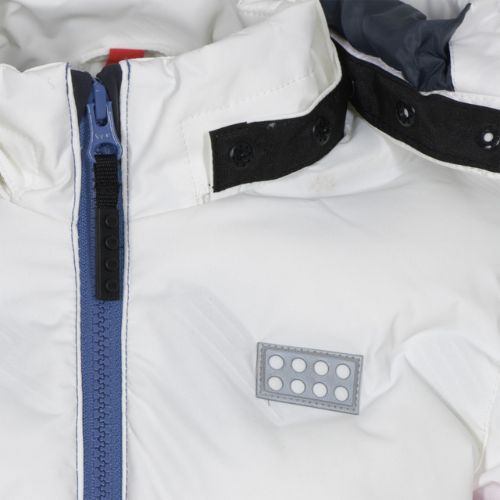 LEGO Lwjori 735 vaikiška slidinėjimo striukė balta 11010197