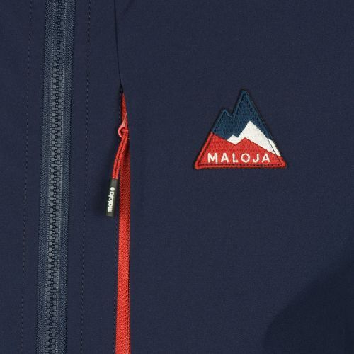 Maloja M'S BeifussM vyriška softshell striukė tamsiai mėlyna 32241-1-8325