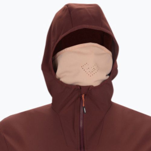 Moteriška softshell striukė Maloja W'S GeraniumM rudos spalvos 32111-1-8450