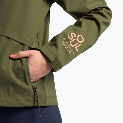 Moteriška softshell striukė Maloja W'S KranzmoosM žalia 32145-1-0560
