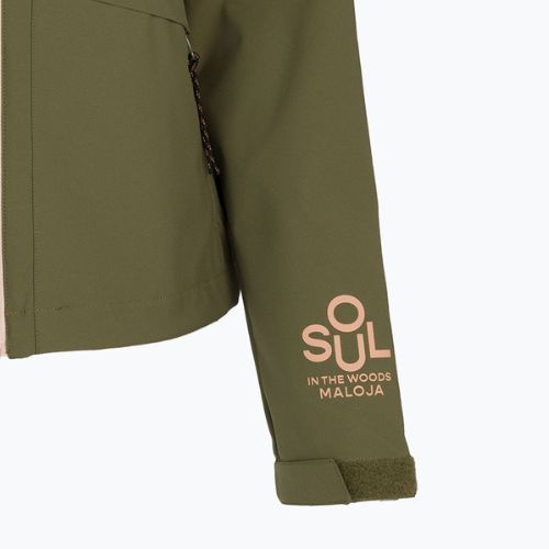 Moteriška softshell striukė Maloja W'S KranzmoosM žalia 32145-1-0560