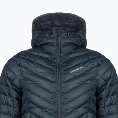 Moteriška slidinėjimo striukė Peak Performance Frost Down Hood navy blue G76433040