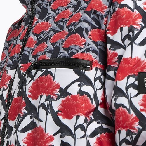 Moteriška snieglenčių striukė ROXY Rowley X Ski Parka bright white/white red