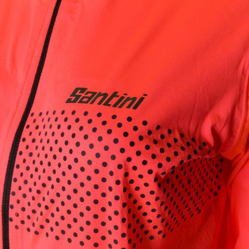 Santini Guard Nimbus moteriška dviratininko striukė oranžinė 2W52375GUARDNIMBGN