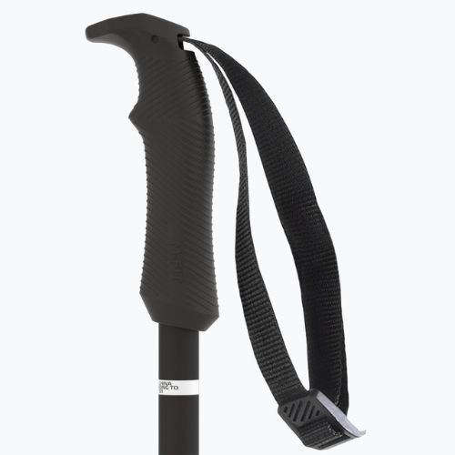 Atomic Cloud slidinėjimo lazdos juodos spalvos