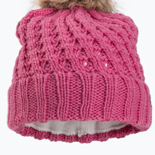 ROXY Blizzard Girl šokiruojanti rožinė vaikiška žieminė kepurė
