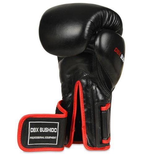 Bokso pirštinės DBX BUSHIDO z systemem Wrist Protect juodos Bb2