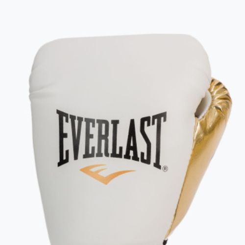 Everlast Powerlock Pu vyriškos bokso pirštinės baltos 2200