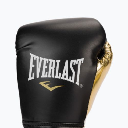 Everlast Powerlock Pu vyriškos bokso pirštinės juodos 2200