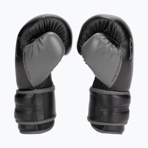 Everlast Powerlock PU vyriškos bokso pirštinės juodos EV2200