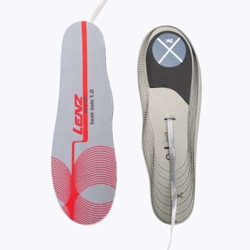 Lenz šildomų batų vidpadžių rinkinys Heat Sole 1.0 + Lithium Pack Insole RCB 1200 white 1560