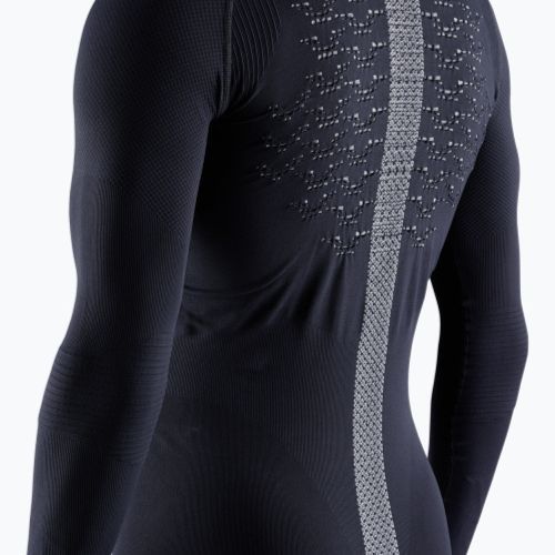 Vyriški termoaktyvūs marškinėliai X-Bionic The Trick 4.0 Run opal black/arctic white