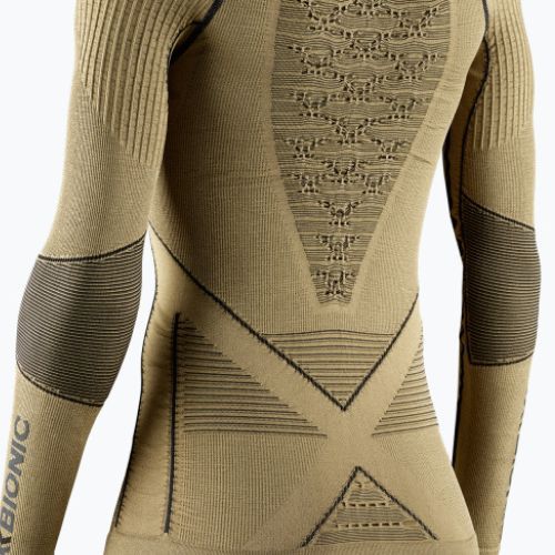 Moteriški termoaktyvūs marškinėliai X-Bionic Radiactor 4.0 gold/black