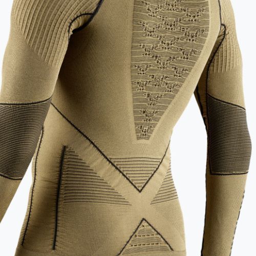 Vyriški termoaktyvūs marškinėliai X-Bionic Radiactor 4.0 gold/black