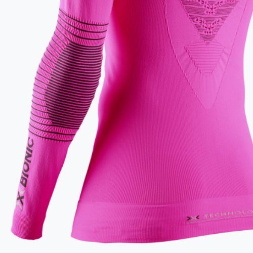 Moteriški termo marškinėliai X-Bionic Energizer 4.0 pink NGYT06W19W