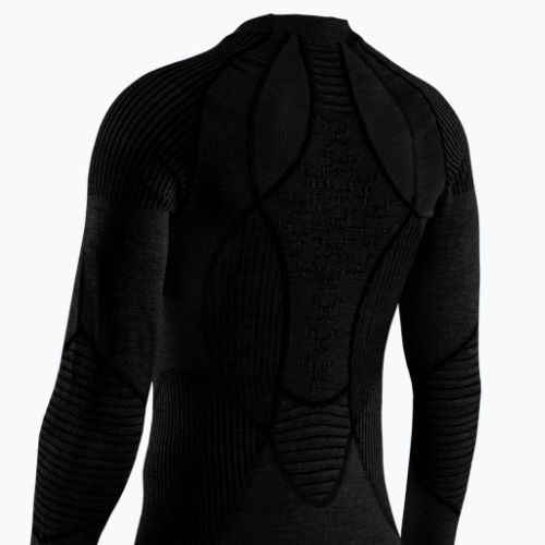 Moteriški termoaktyvūs marškinėliai X-Bionic Apani 4.0 Merino juoda/juoda