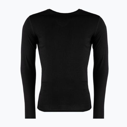 Vyriški Smartwool Merino 150 Baselayer termo marškinėliai su dėžute, juodi SW000749001